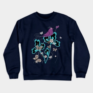 spring is here love bird Crewneck Sweatshirt